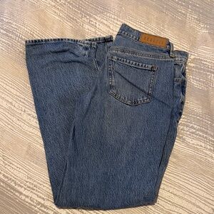 PacSun Women's Blue Flare Denim Jeans